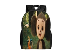 Mochila De Estudante Cheburashka G58, Leve E Durável, À Prova Dágua E Com Alça De Ombro Ajustável. Olysi Shop