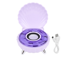 Caixa de Som Bluetooth com Luz EOOCOO (cores, portátil)