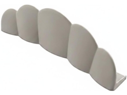 Protetor De Cozinha Silicone Com Borda Ondulada Funcional, Adesivo Com Ventosa, Fácil De Remover E Limpar, Adequado Para