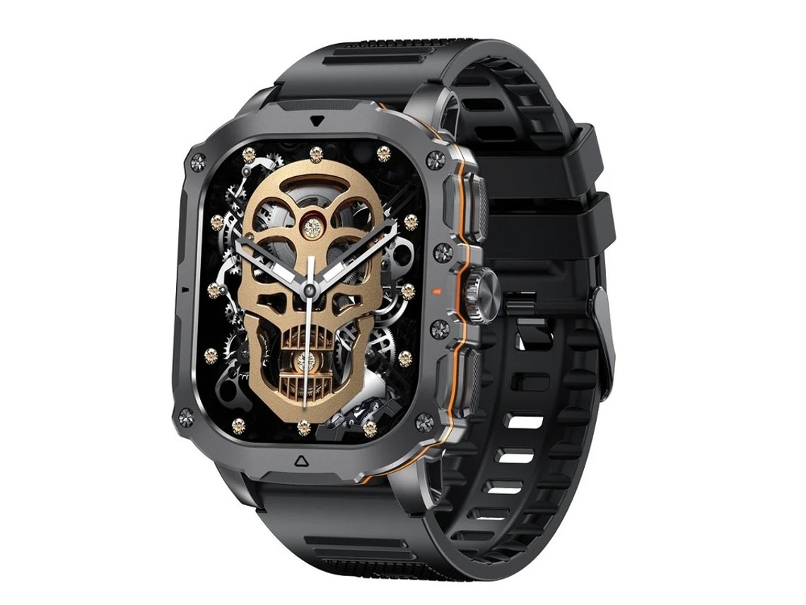 Smartwatch 1.952 Polegadas Amoled Tela Sempre Ligada Bluetooth Chamado Monitoramento de Frequência Cardíaca Oxigênio Sem Sangramento Bestvite