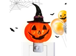 Luzes Noturnas De Halloween Com Plugue Lanterna Decorativa Design