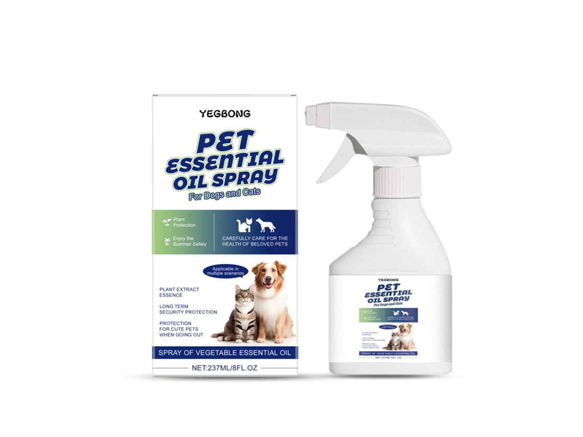 Spray de Óleo Essencial para Pets