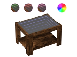 Coffee Table, Coffee Tables Vidaxl Marrom Madeira Processada (n/a)