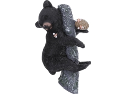 Escultura de Urso em Resina para Jardim Kichouse, Às Intempéries, para Uso Externo, Pode Ser Pendurada em Árvores Ou CHABERLU