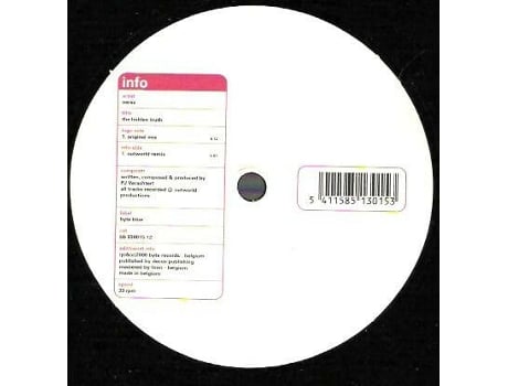 Vinil The Hidden Truth Byte Blue