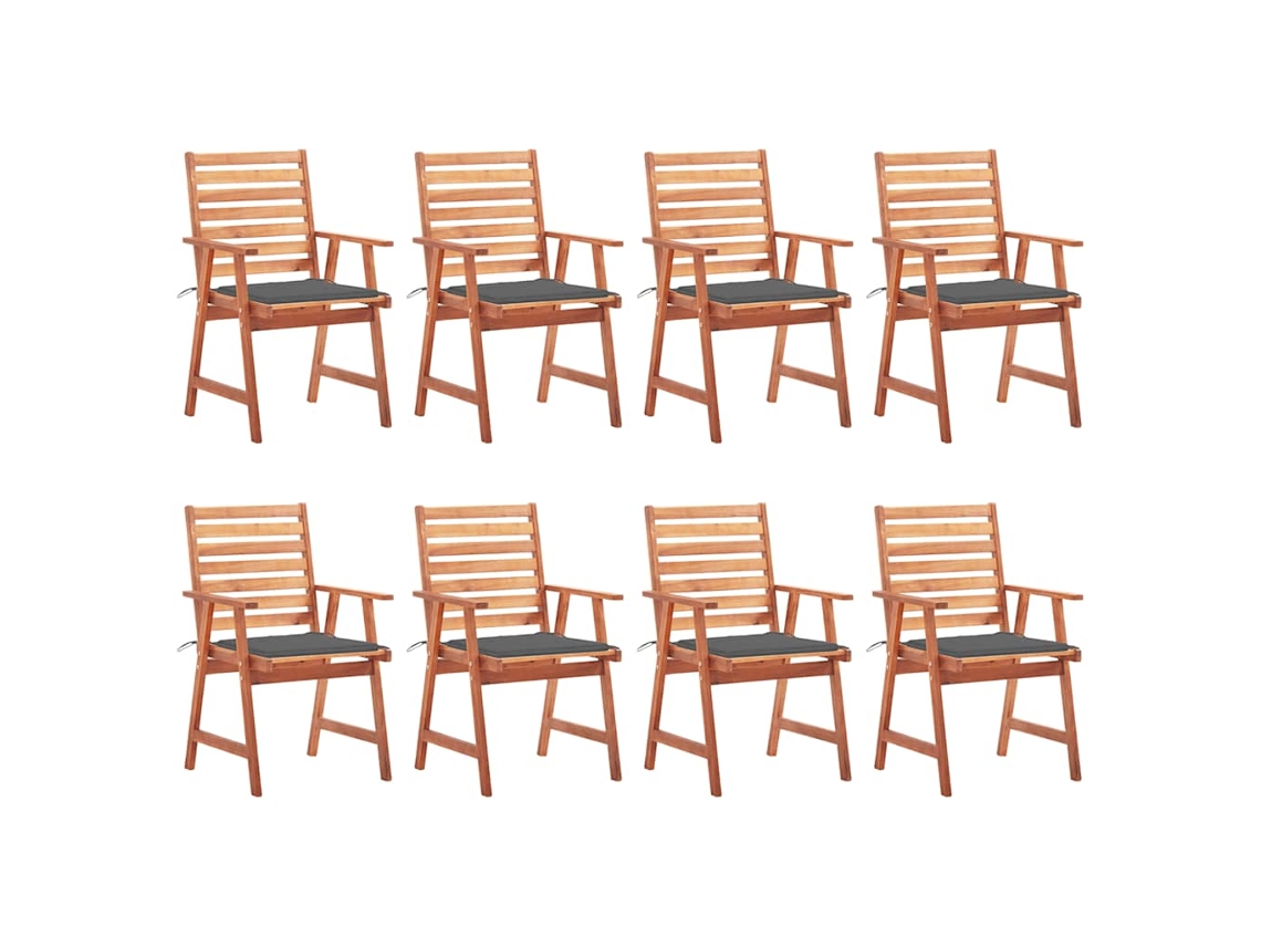Outdoor Chair, Outdoor Chairs Vidaxl Marrom Madeira De Acácia (n/a)