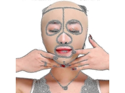 Bandagem Facial em V, Lifting Facial, Massageador Artefato V GOKOCO