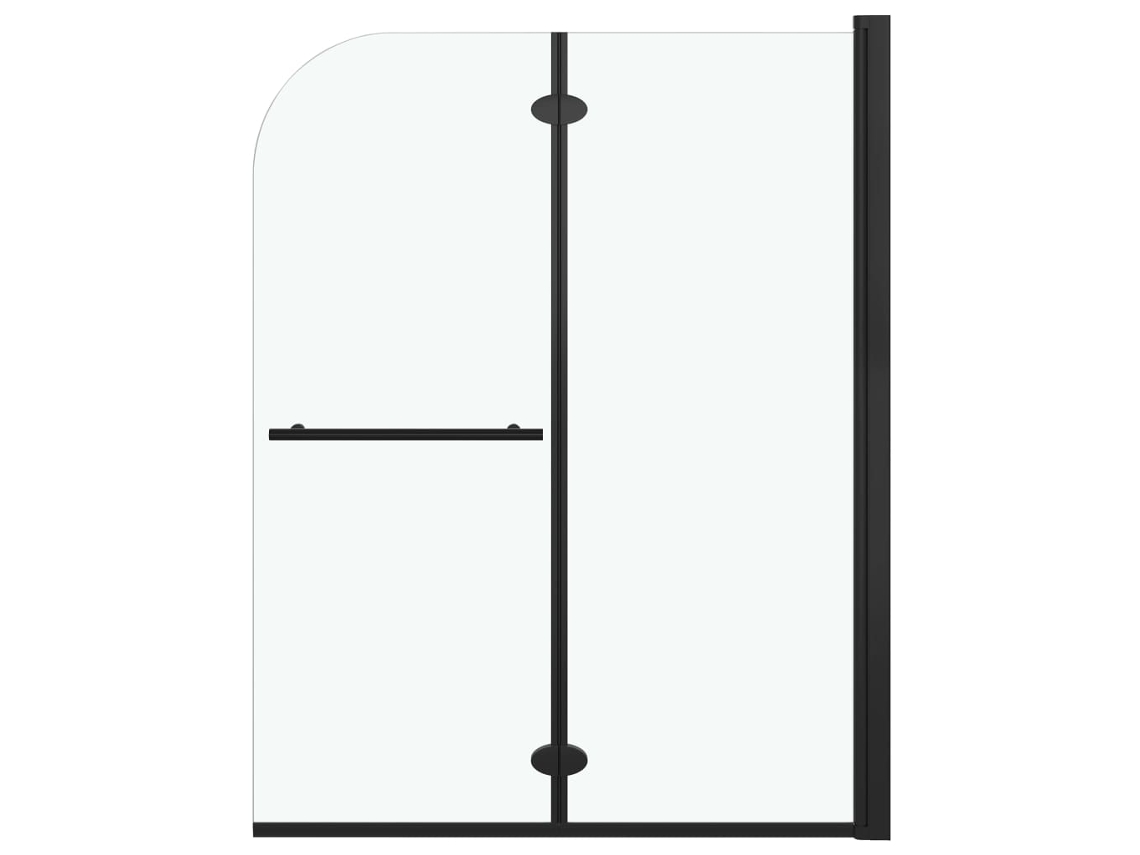 Shower Enclosure, Shower Enclosures Vidaxl Preto Vidro (95 X 140 Cm)