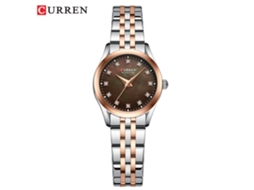 Relógio Feminino Moderno, Relógio De Pulso De Quartzo À Prova D'água Com Pulseira De Aço.