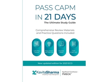 Livro Pass CAPM in 21 Days - the Ultimate Study Guide de Kavita Sharma (Inglês)