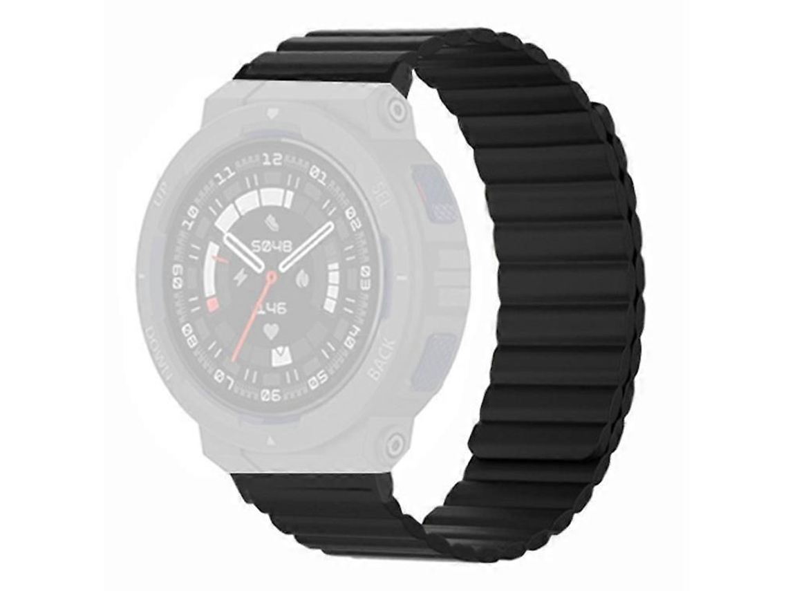 Pulseira Magnética De Silicone Compatível Com Huami Amazfit Active Edge Olysi Shop (a2212)