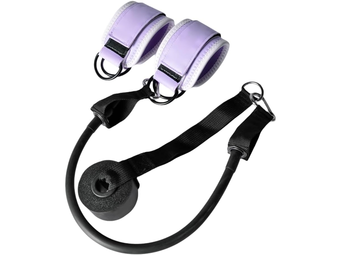 Faixas De Resistência, Munhequeiras Exercício, Tornozelo Fitness, Suportes Para Os Pés, Máquina Cabo