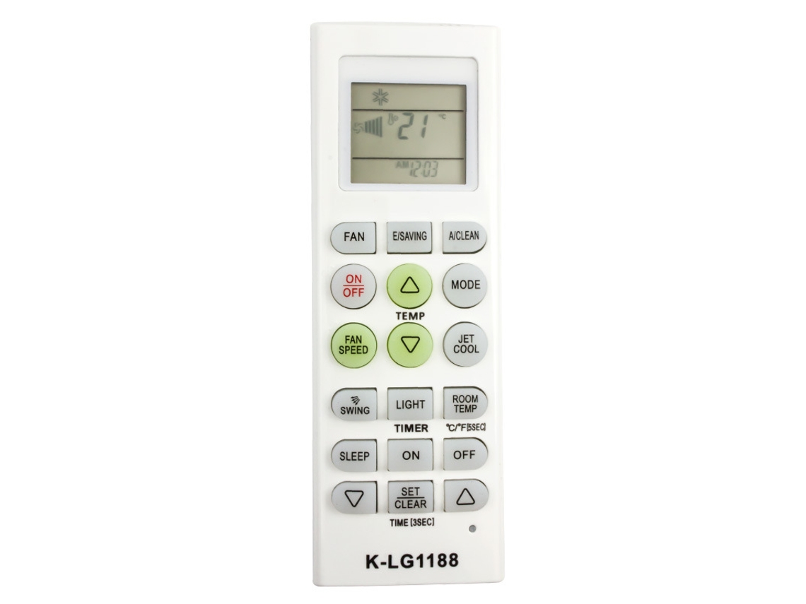 Controle Remoto Ar Condicionado Para Lg K-lg1188 Cuich