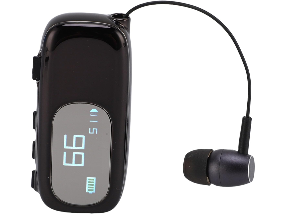 Fone De Ouvido Sem Fio Retrátil, Fone De Ouvido Estéreo Com Microfone Cancelamento Ruído, Fone De Ouvido Bluetooth