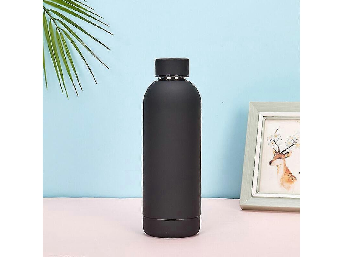 Garrafa Térmica De Aço Inoxidável 304, Ideal Para Carro, Viagens Ou Escritório, 500 Ml Ly Ebike (preta)