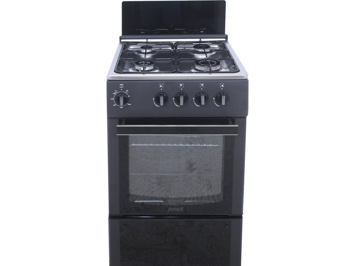 Fogão JUNEX FS 652 P B (46 L - Gás Butano-Propano - Preto)