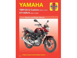 Livro Yamaha YBR125 amp XT125R/X de Phil Mather (Inglês)