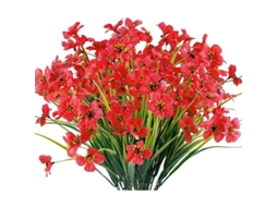 12 Buquês Flores Artificiais UV Protegidas Nova Line S/MARCA