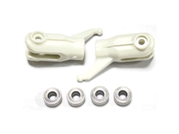 Conjunto de Abraçadeiras do Rotor Principal para Helicóptero Rc Era C032 Uh 1, Preto. MDUG