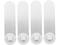 Conjunto De 4 Bases Suporte Para Mosquiteiro Em Aço Inoxidável, Ideais Para Cortinas E Camas De Quarto Resistentes
