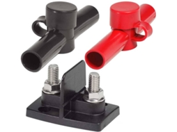 Isolador BLUE SEA Dual Powerpost 2 x 8´´ Preto