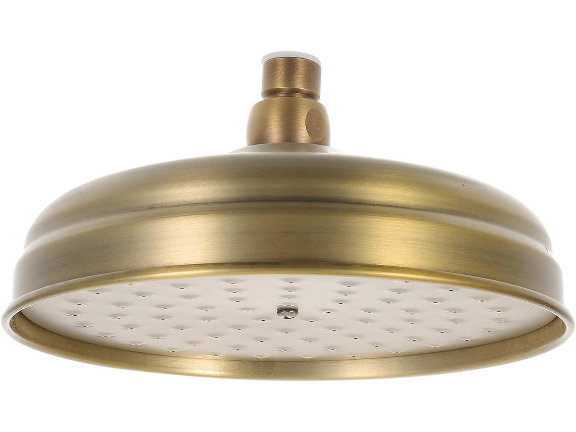 Chuveiro De Teto Em Cobre E Dourado, Estilo Retrô Delicado, Compacto E
