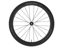 Roda Dianteira Tubular de Carbono para Estrada Dura Ace R9270 C60 Cl Disc Preto 12 X 100 Mmshimano