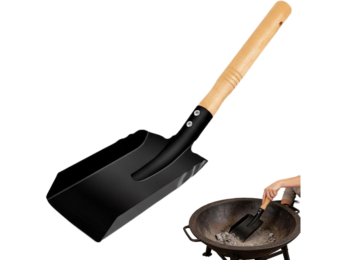 Pá Para Lareira De Madeira Resistente