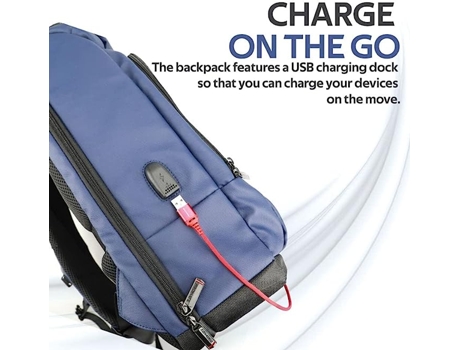 Mochila para portátil 17.3'' PROMATE Azul