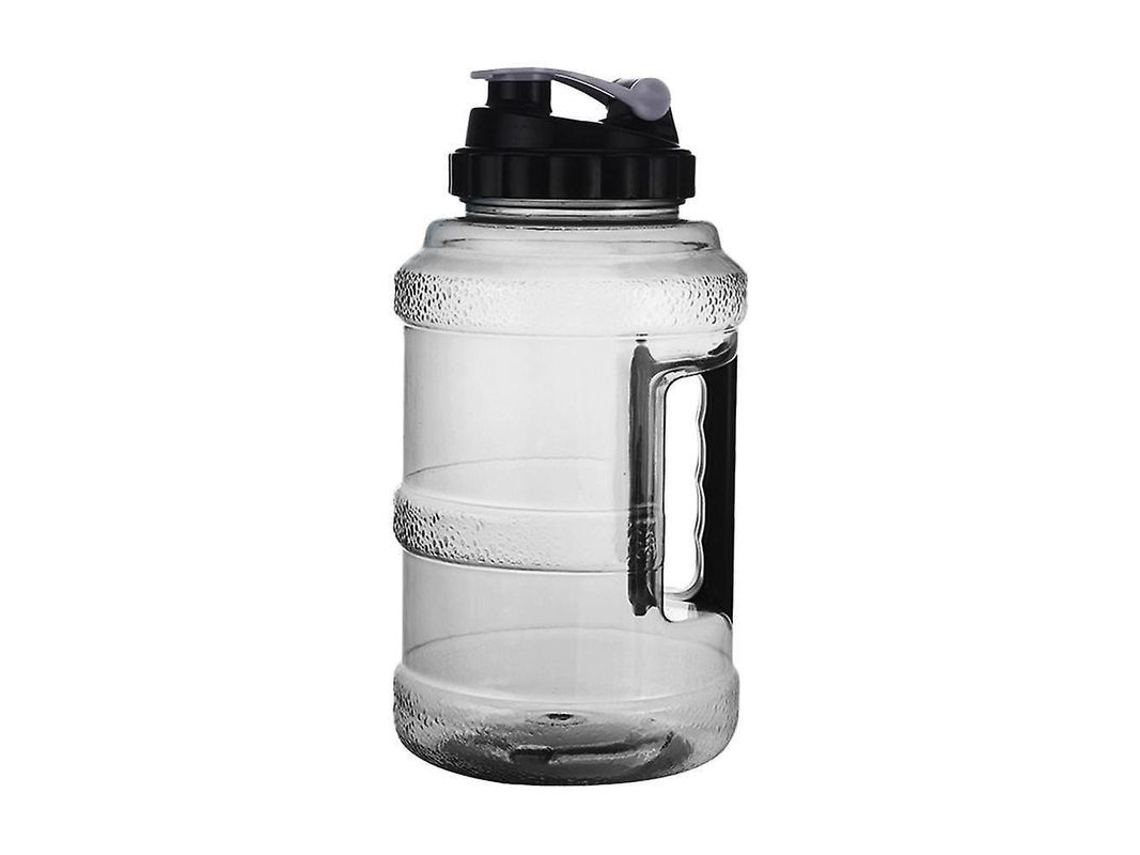 Rebe-botella De Água Reutilizável Ecológica 2.5l Para Esportes Fitness Academia Camping Hiking Outdoor Negro