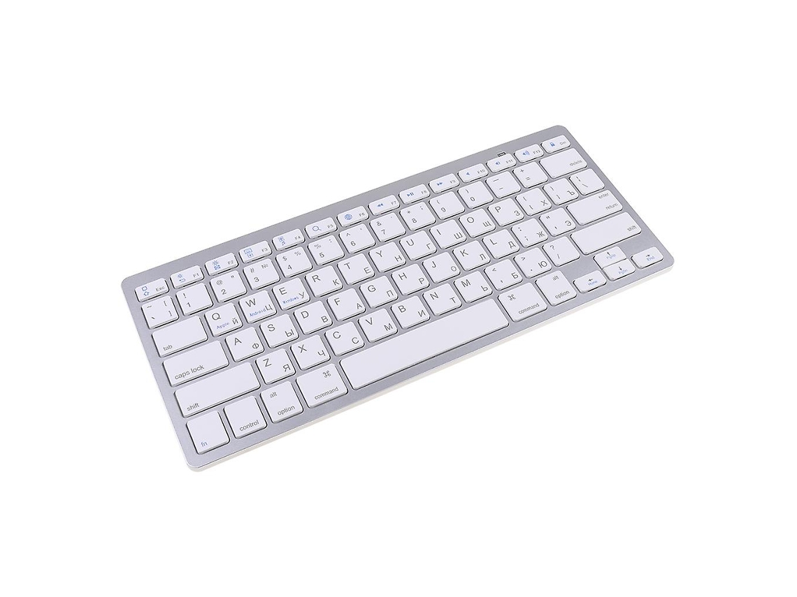 Teclado Para Jogos Teclado Russo 78 Teclas Teclado Compatível Com Bluetooth Sem Fio Everley891