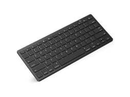 Teclado Sem Fio Delgado 2.4 Ghz, Mini com 78 Teclas para Windows Mac Ios Linux Fasst