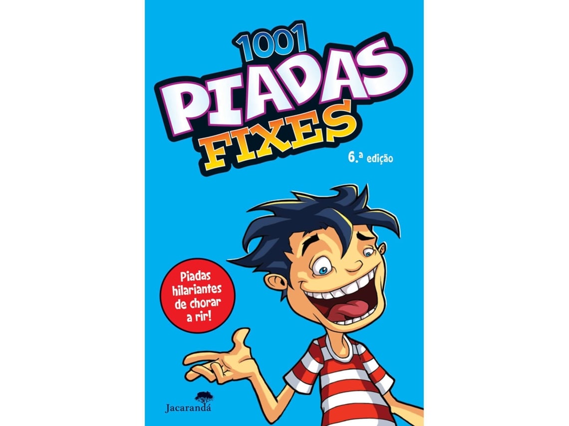 Livro 1001 Piadas Fixes de Glen Singleton (Português)