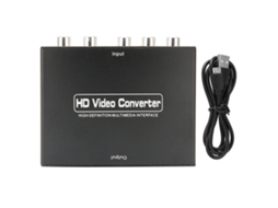 Conversor De Vídeo Component Ypbpr Para Hd Multimedia Interface 1080p Para Dvd E Monitores