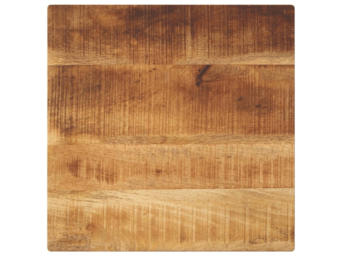 Vidaxl Tampo De Mesa Quadrado 60x60x2,5 Cm Mangueira Áspera Maciça
