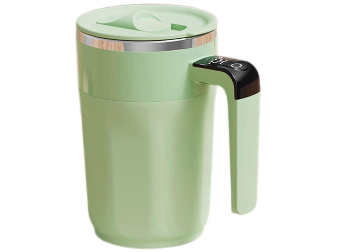 Copo Misturador Automático Inteligente Com Tampa - Caneca Misturadora Em Aço Inoxidável 316 Com Visor De Temperatura, Copo De Café Portátil Para