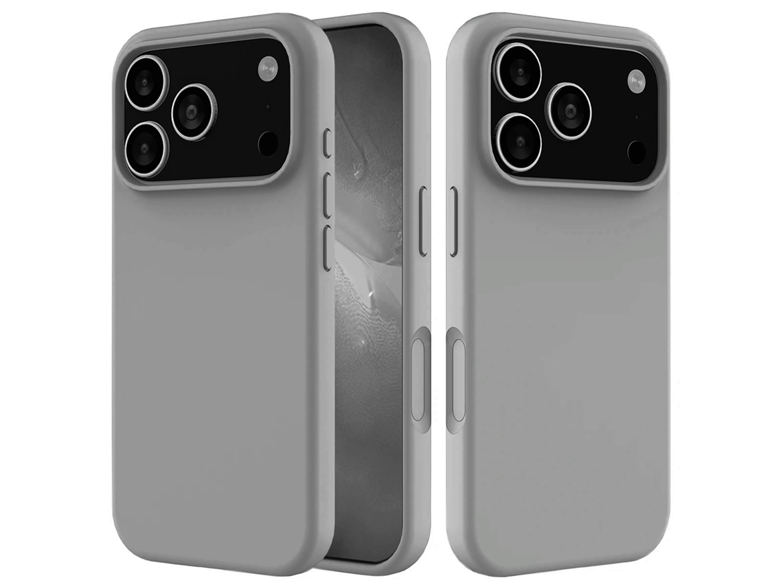 Capa De Silicone Para Iphone 17 Pro Max Proteção Luxuosa E Toque Suave E Sedoso.