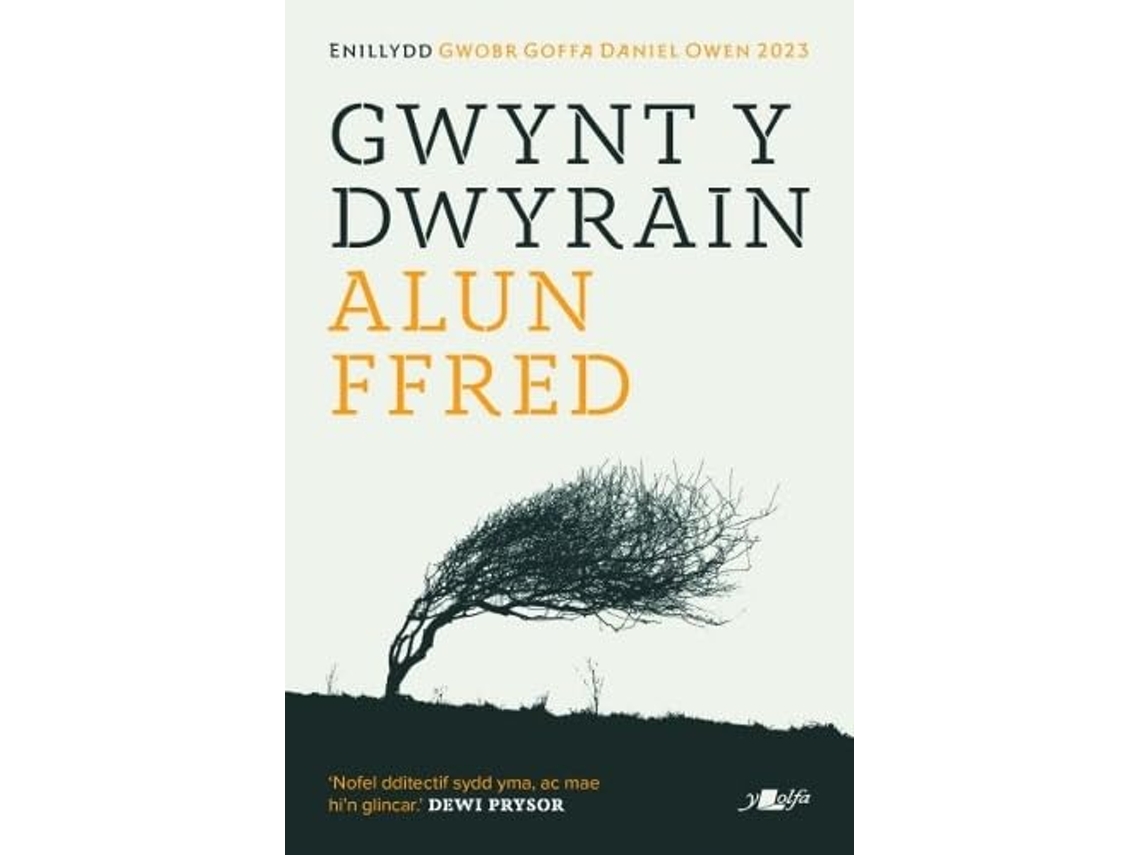 Livro Gwynt y Dwyrain de Alun Ffred (Galês)