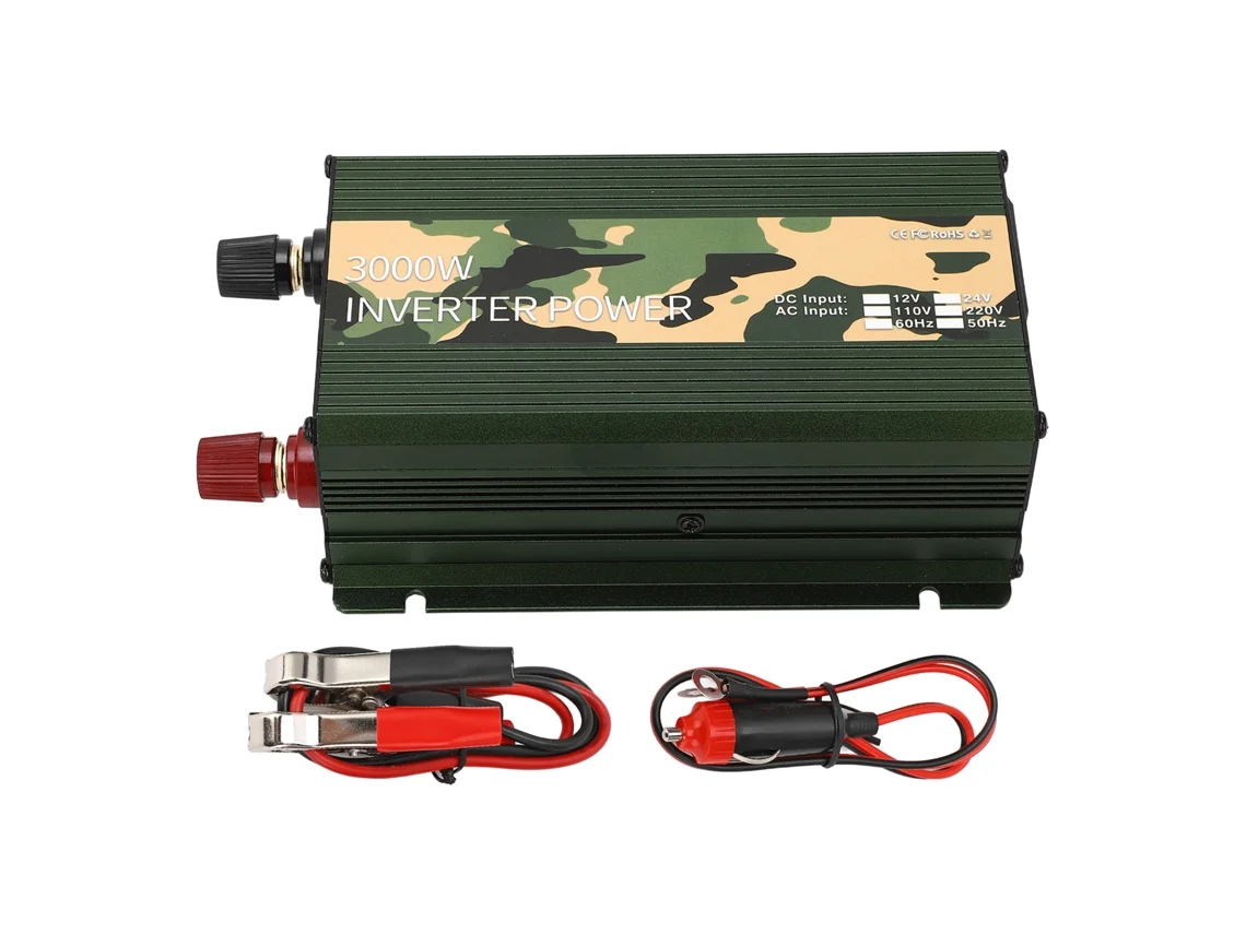 Inversor 3000w 24v Dc para Ca Onda Senoidal com Usb S/MARCA