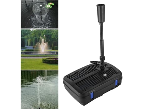 Bomba De Lago 4 Em 1 Com Filtro, Filtro Uv De 11 W, 2500 L/h, Cabo De Alimentação De 10 M Para Fonte E Jardim Ehsttdh