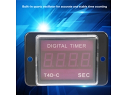 Relógio Digital Led (contagem De Tempo, Definição De Limite)
