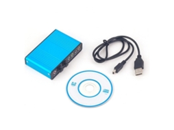 Placa de som Brilvibera 5.1/7.1, unidade adaptadora de áudio óptico USB, entrada/saída SPDIF de 6 canais