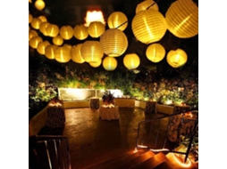 Cordão De Lanterna Solar Led, Luzes De Natal À Prova Dágua Para Áreas Externas, Estilo Chinês SUNNY SPACES