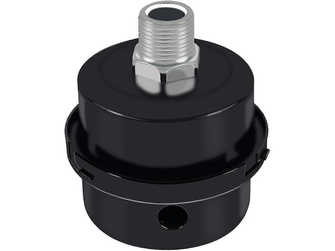 Silenciador Filtro de Aspiração para Compressor de Ar com Rosca 3/8" para Geradores, Caldeiras, Ventiladores e Bombas
