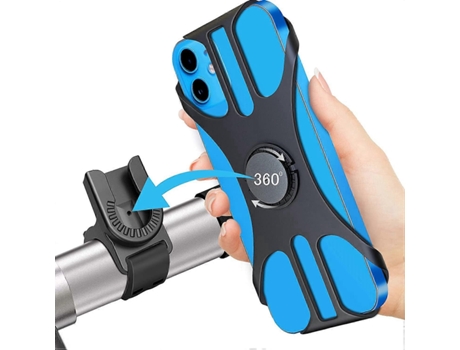 Suporte Para Celular No Guidão De Motocicleta, Giratório E Ajustável Em 360°, Para Bicicletas E Motocicletas.
