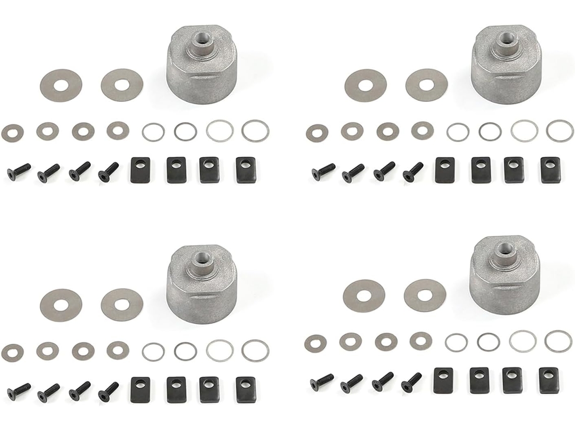 Kit de engrenagens diferenciais 4x para caminhões RC SFUSHOS