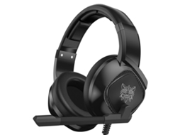 Auscultadores Gaming ZRUXE K19 com Microfone, Luz Led Ajustável e Cabo 2,1m