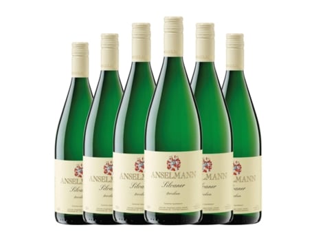 Vinho branco ANSELMANN Sylvaner Seco Pfälz (1 L - 6 Unidades)