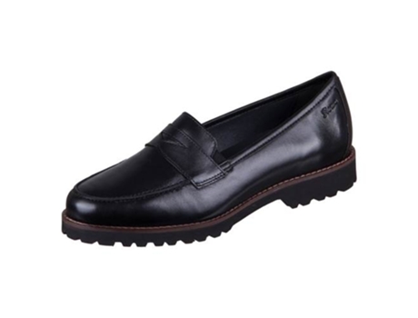 Mocassins de Mulher SIOUX Pele Preto (8 uk)