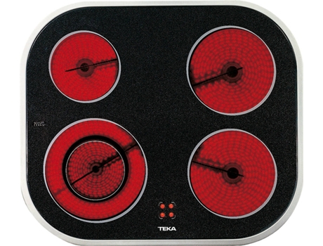 Placa de Vitrocerâmica TEKA VT N DC (Elétrica - 59 cm - Preto) — Elétrica de Vitrocerâmica | Largura: 59 cm